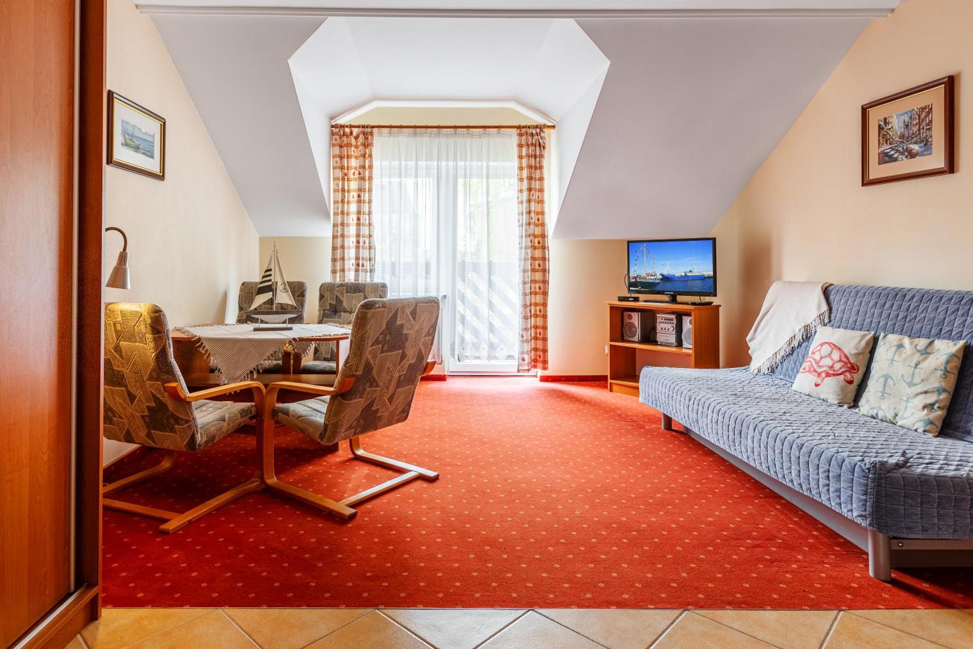 Roza Wiatrow Hotell Władysławowo Rum bild