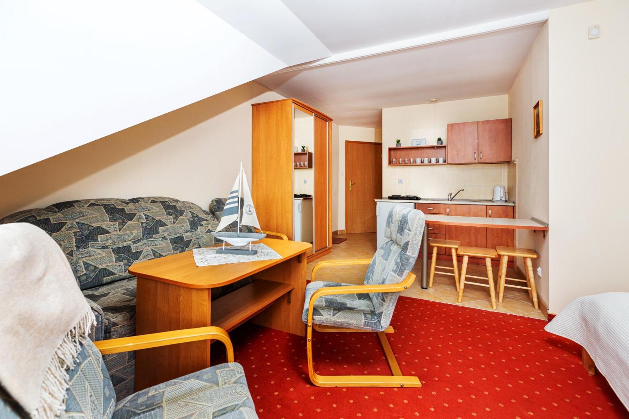 Roza Wiatrow Hotell Władysławowo Rum bild